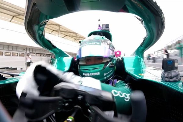 Jessica Hawkins becomes first woman to test F1 car since 2018 after finishing Aston Martin lap